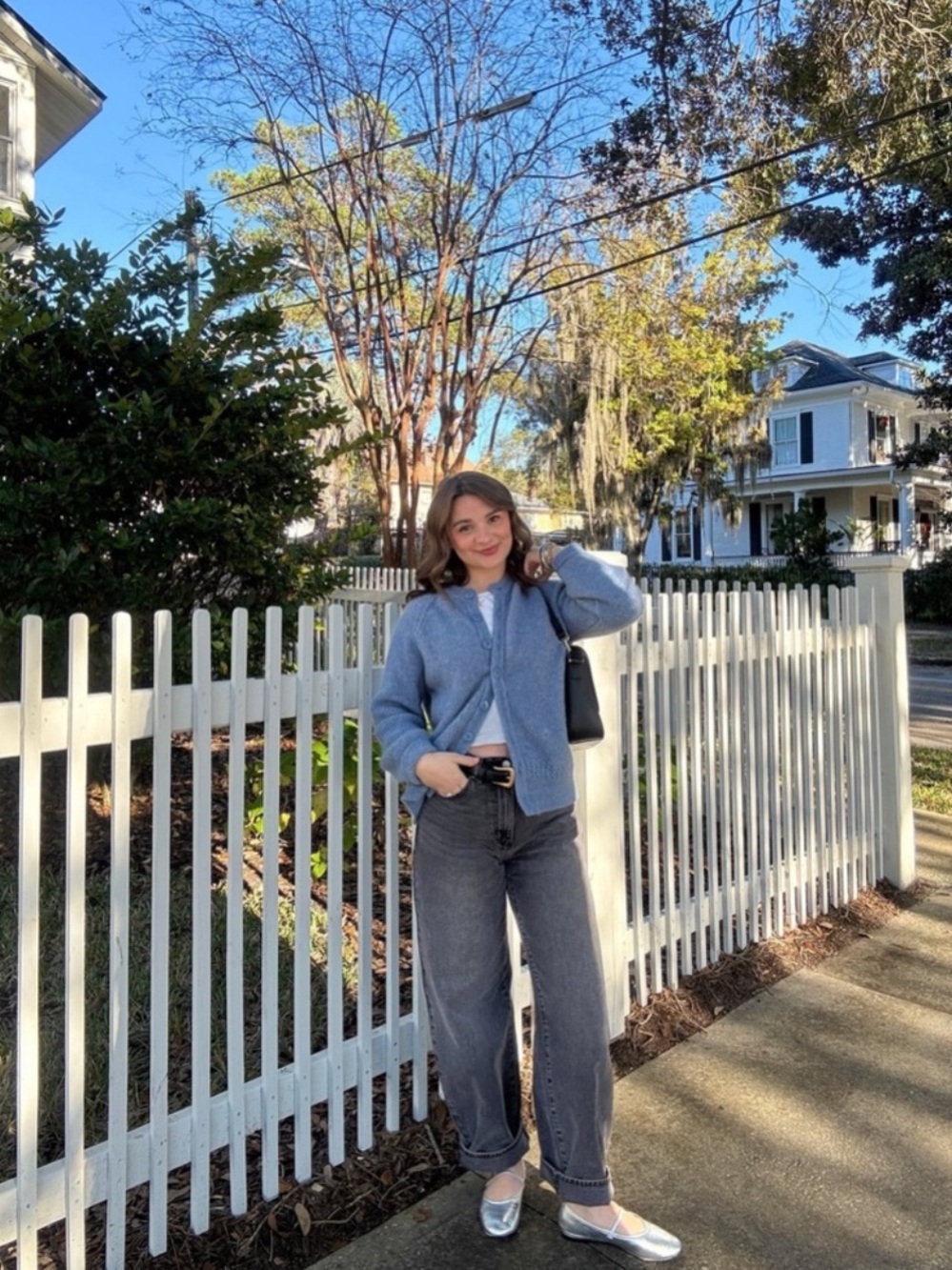Sézane Othello Cardigan in Ice Blue | XXXL - Picture 16 of 16